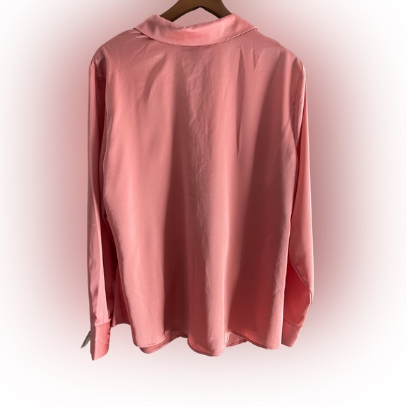 Ashley Stewart Long Sleeve Blouse -Size 18 - Picture 2 of 2